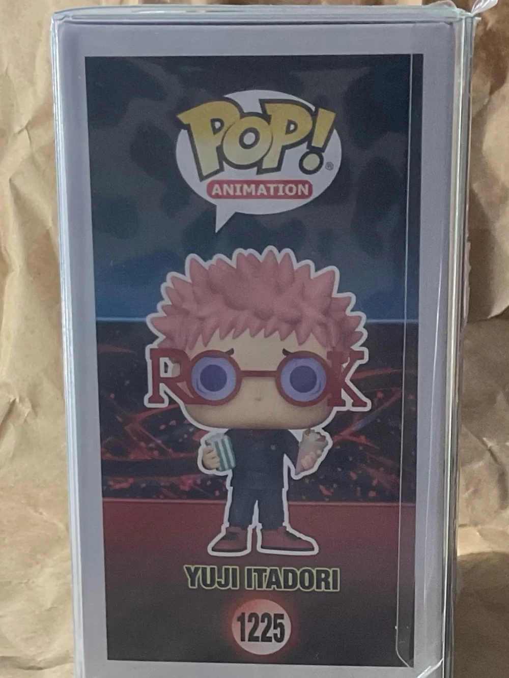 Funko Pop! Jujutsu Kaisen Yuji Itadori 2022 Fall Convention Exclusive- Brand new